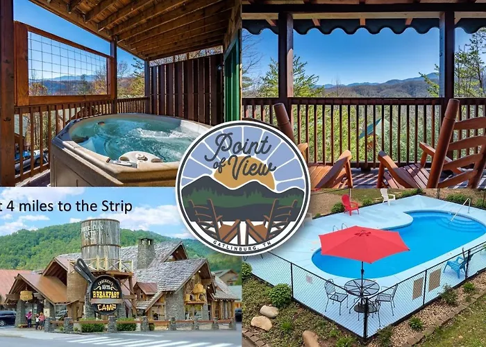 Spacious Smokies Cabin - Hot Tub With Mountain Views